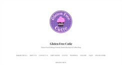 Desktop Screenshot of glutenfreecutie.com